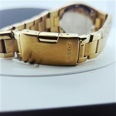 FOSSIL Lady's Wristwatch 110904 GOLD Stainless